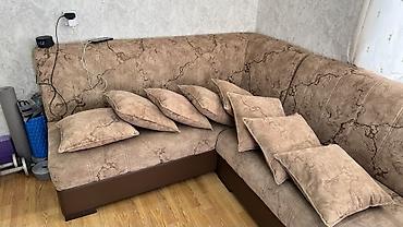 Divanlar: Künc divan, İşlənmiş, Açılmayan, Parça — 2
