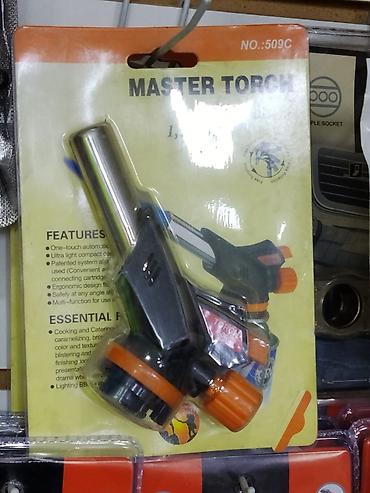 Газовая горелка-насадка MASTER TORCH NO.: 509C Описание: - Насадка на