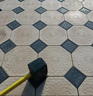 Тротуарная плитка: Тротуарная плитка «Классик Микс» (серо-белая) - Материал — 12