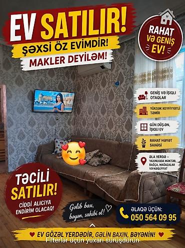 heyet evleri ipoteka ile: Rahat və geniş ev satılır – şəxsi öz evimdir, makler deyiləm — 8