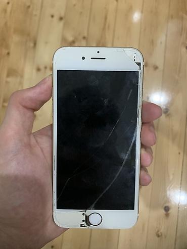 telefon iphone 6: IPhone 6s, 16 GB, Qızılı, Qırıq — 2