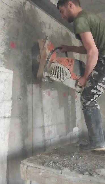Beton işləri: Beton kesen beton kesimi beton deşimi beton deşən sessiz tozsuz — 4