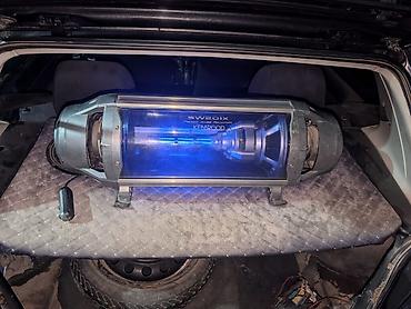 магинтафон для авто: Сабвуфер Kenwood SW-201X Power Bass Reactor (туба с подсветкой) - — 2