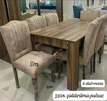 Ev və bağ: Stol stul dəstlərimiz hər ölçüde her madelde Ucuz və keyfiyyətli Bizde — 2