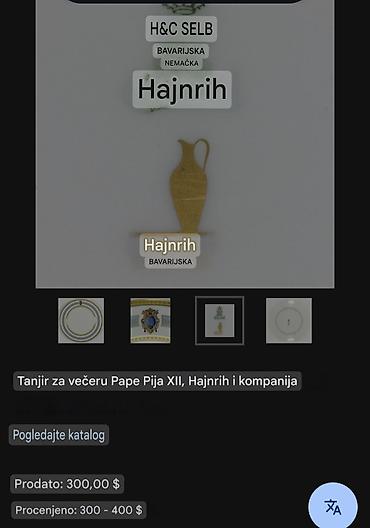 Kuhinjski setovi: Tanjiri Lux,1939g+ plitki Heinrich i Co Bavaria — 3