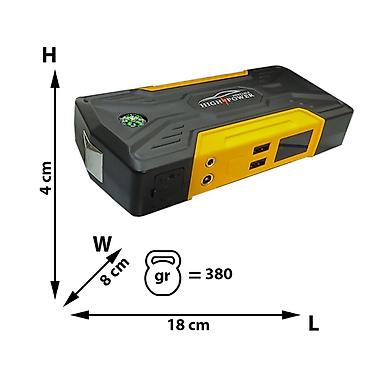 Avtoelektronika: Mühərriki işə salan Jump Starter cihazı və təkər kompressoru J62 — 7