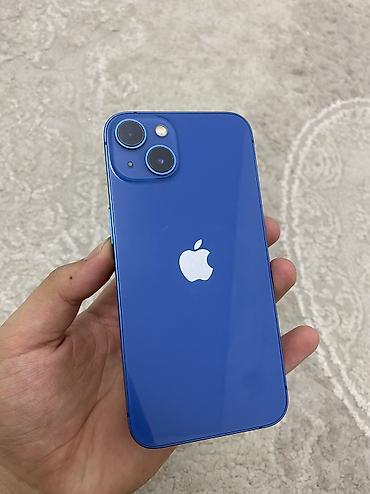 iphone 7 osh: IPhone 13, Б/у, 128 ГБ, Голубой, Чехол, Защитное стекло, 100 % — 1