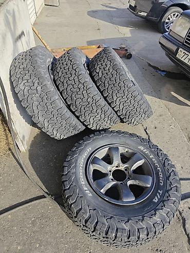 wam disk: BFGoodrich All-Terrain T/A KO2 təkər dəsti + disk,ideal komplekt 1500 — 7
