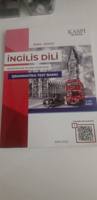 mektebeqeder hazirliq kitabi: Kaspi qramatika Icinde 350 vereqden sadece 10 15⁵ rucka ile yazlib