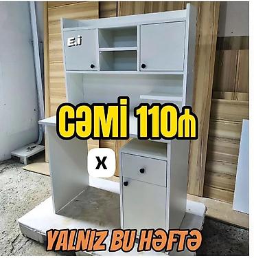 Çoxfunksiyalı kompüter və yazı masası. Ağ rəngli, yığcam və praktik lalafo.az -da Çoxfunksiyalı kompüter və yazı masası. Ağ rəngli, yığcam və praktik