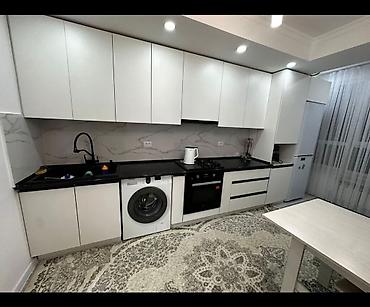 2 bedroom: 2 комнаты, Тунгуч мкр Агентство недвижимости, Без животных, от 1 года, С мебелью полностью — 2