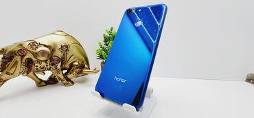 Xiaomi: Honor 9 Lite, Б/у, 32 ГБ, цвет - Синий, 2 SIM