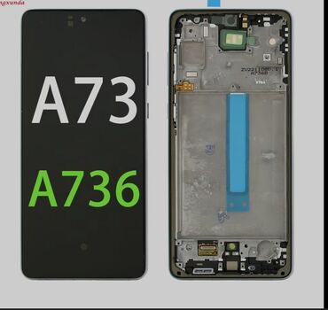 işlənmiş akkumulyator: Samsung A73 ekrani orginal qursdrlib verlir 125 maanat 1 hefte