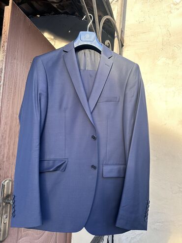 мужской костюм: Костюм 4XL (EU 48), 5XL (EU 50), цвет - Синий