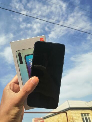Xiaomi: Xiaomi Redmi Note 8, 64 GB, rəng - Qara, 
 Zəmanət, Barmaq izi, İki sim kartlı