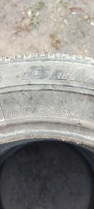 масло ош: Шиналар 175 / 65 / R 14, Кыш, Колдонулган, Bridgestone — 3