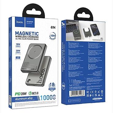 power case: Q34 Clever, портативный аккумулятор с магнитной беспроводной зарядкой — 1