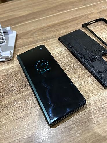 samsung z fold 1: Samsung Galaxy Z Fold 3, rəng - Qara, Barmaq izi — 5