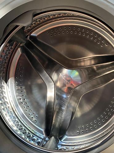 samsung ekran: Samsung paltaryuyan maşın – EcoBubble, 6 kq, model WF1602WRK ideal — 6