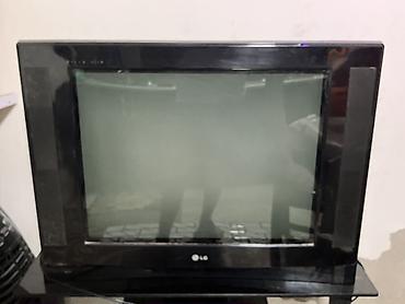 televizor satişi: LG televiziya + TV Televizor və televizor altlıqı 2 sidə satılır. Ayrı — 2