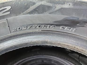 nexen teker satisi: İşlənmiş Şin Hankook 205 / 70 / R 14 — 1