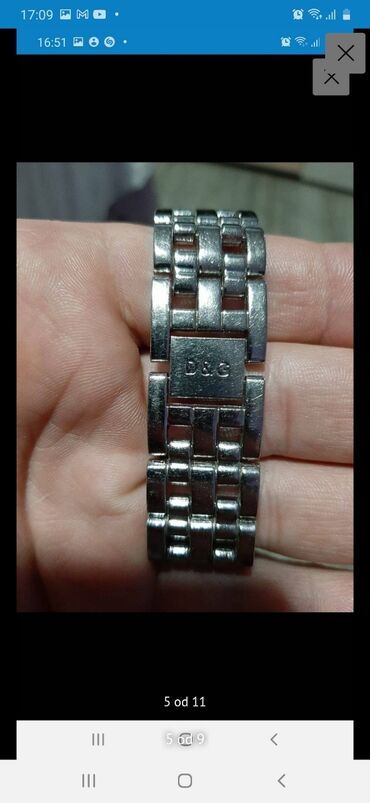 Ručni satovi: Sat D&G anologni ispravan,sat je original,ocuvan sat sto se vidi — 5