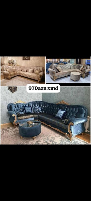 Divanlar: Künc divan, Açılan, Parça -da lalafo.az — 4 Divanlar: Künc divan, Açılan, Parça — 4