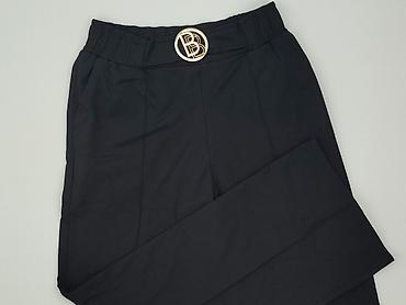 szerokie spodnie pull: Spodnie materiałowe damskie, rozmiar S — 1