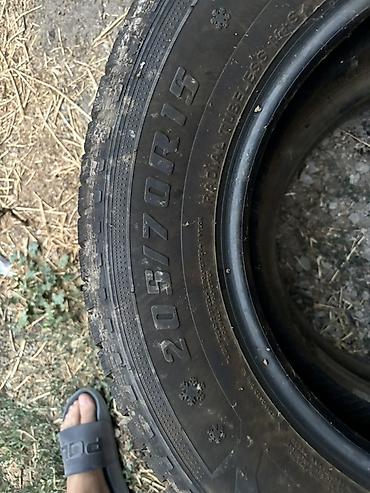 полик 5 д: Зимние шины 205/70 R15 или обмен на 215/55 R16 зима 2 штуки - Размер — 3