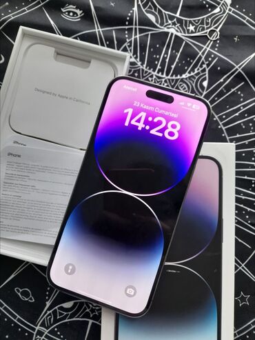 Apple iPhone: IPhone 14 Pro Max, 256 GB, Deep Purple, Face ID