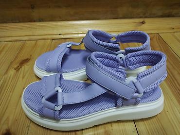 pod sistem: Bənövşəyi qadın sandal modeli. YENIDIR - Rəng: Açıq — 1