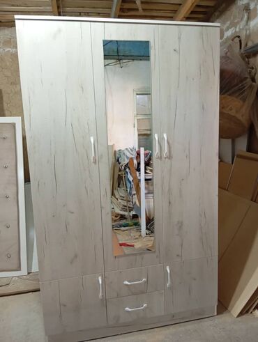 Шкафы для одежды: Шкаф для одежды, Новый, Прямой, ЛДСП — 10