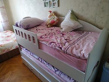 uşaq carpayısı ikinci əl: Oğlan və qız üçün, İşlənmiş, Çarpayı, Matras ilə — 7