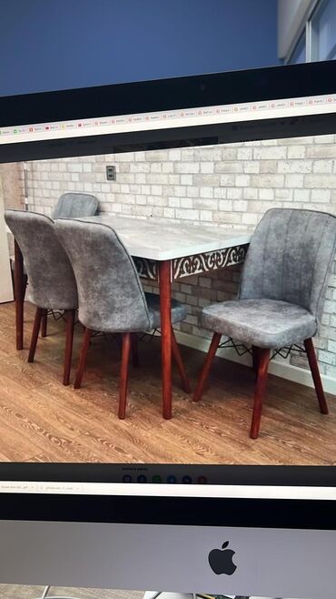 Masa və oturacaq dəstləri: Mətbəx üçün, Yeni, Açılan, Dördbucaq masa, 4 stul -da lalafo.az — 30 Masa və oturacaq dəstləri: Mətbəx üçün, Yeni, Açılan, Dördbucaq masa, 4 stul — 30