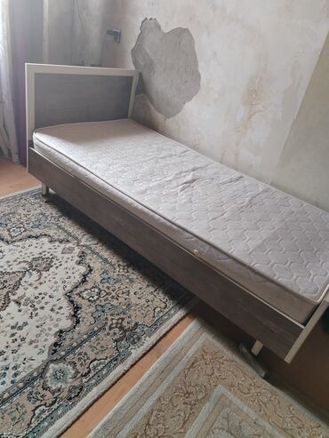уловая кровать чердак: Односпальная кровать, Без подьемного механизма, С матрасом, Азербайджан