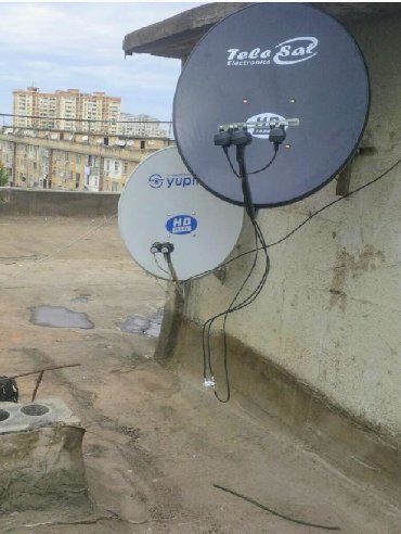 tarelka antena satilir: Установка спутниковых антенн
