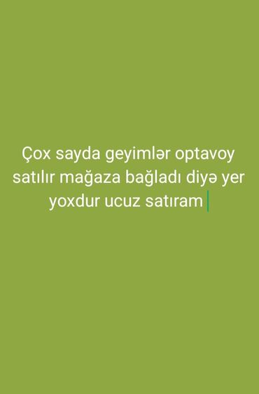 Свадебные платья и аксессуары: Çox sayda geyimlər topdansatış qiymətinə satılır. Mağaza bağlandığı