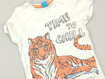 next koszulki chlopiece: T-shirt, Little kids, 8 years, 122-128 cm, condition - Fair