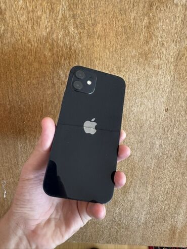 телефон fly evo: IPhone 12, 128 GB, Qara, Zəmanət, Barmaq izi, Simsiz şarj