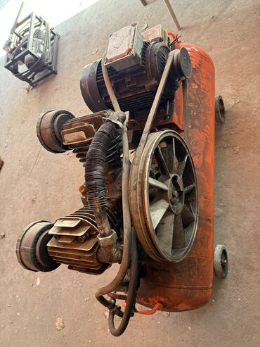 Компрессоры: Компрессор Для мойки, Электрический, Поршневой, Б/у — 4