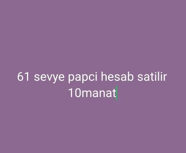PS4 (Sony Playstation 4): PUBG Mobile hesabı – 61 səviyyə - Oyun: PUBG Mobile (papci) - Hesab