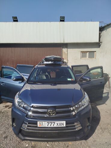 аренда авто с выкупом: Toyota Highlander: 2018 г., 3.5 л, Автомат, Бензин, Кроссовер