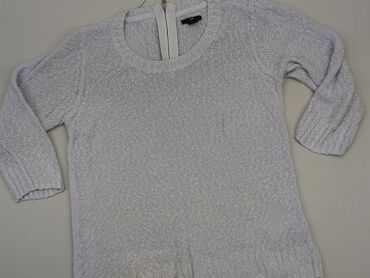 blekitne bluzki damskie: Sweter, H&M, L, stan - Dobry