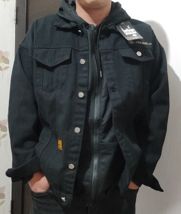 Джинсы: Джинсовая куртка (новая), 
размер - 3XL 
Качество 💯
1000 сом