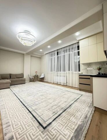 сдается 2 комнатная квартира в джале: 2 комнаты, 55 м², Элитка, 9 этаж, Евроремонт