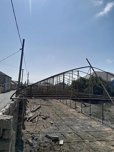 metal konstruktor: Naves /istixana üçün metal karkas konstruksiya. 7 metr uzunu 1.50 — 4