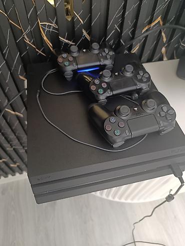 ucuz playstation 4 oyunları: Sony PlayStation 4 Pro (PS4 Pro) oyun konsolu Ps plus hesabı hədiyyə — 3