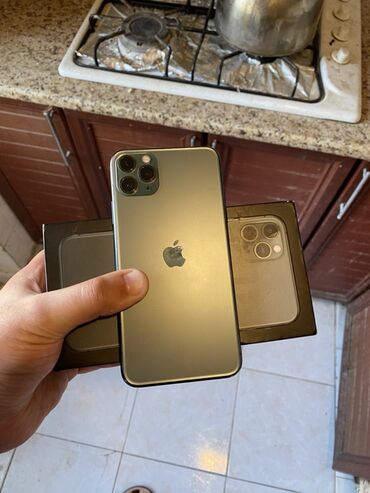 Apple iPhone: IPhone 11 Pro Max, 256 GB, Matte Midnight Green, Face ID -da lalafo.az — 3 Apple iPhone: IPhone 11 Pro Max, 256 GB, Matte Midnight Green, Face ID — 3