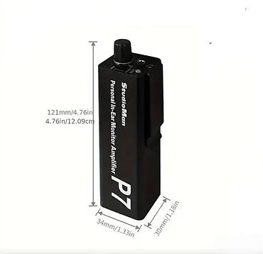 sinsay bluetooth slusalice: P7 STUDIOMAN IN EAR MONITOR AMP POJAČALO ZA SLUŠALICE | Slanje po — 2