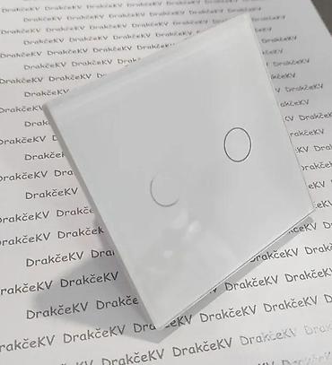 Prekidači: DUPLI PREKIDAČ NA DODIR TOUCH PREKIDAČ ZIDNI PREKIDAČ BELI | *U — 1